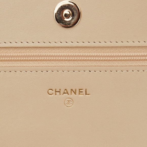 CHANEL TWEED SHEARLING WALLET ON A CHAIN WOC CROSSBODY BAG 2019 - Picture 7 of 8